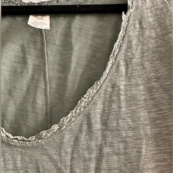 Free People Green Top - Picture 5 of 5